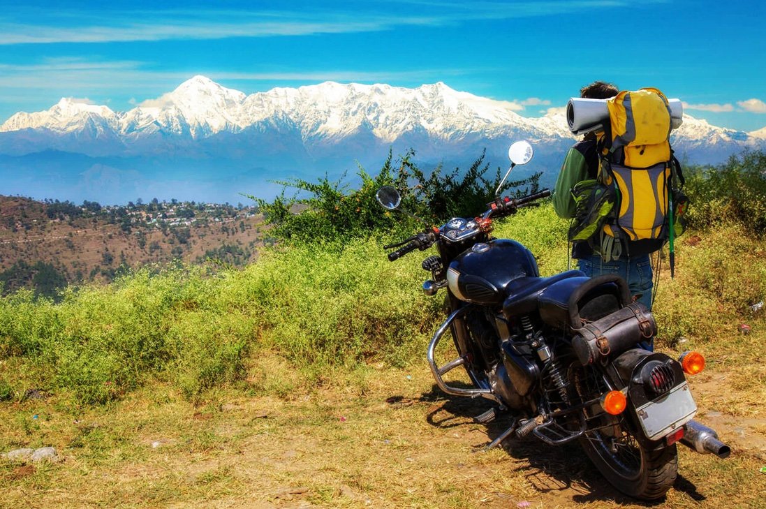 Bike Riding in Manali