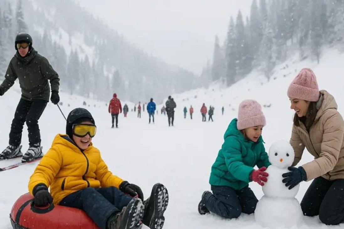 Snow Activities in Manali